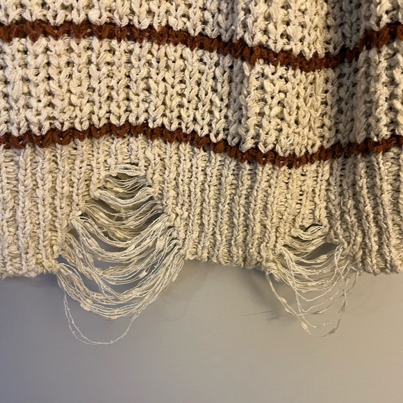 BKE/Buckle Oversized Stripped Sweater - Picture 5 of 8